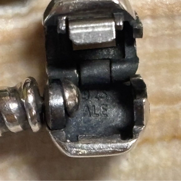 Charcoal Pandora Double Wrap Leather Bracelet - Picture 3 of 7